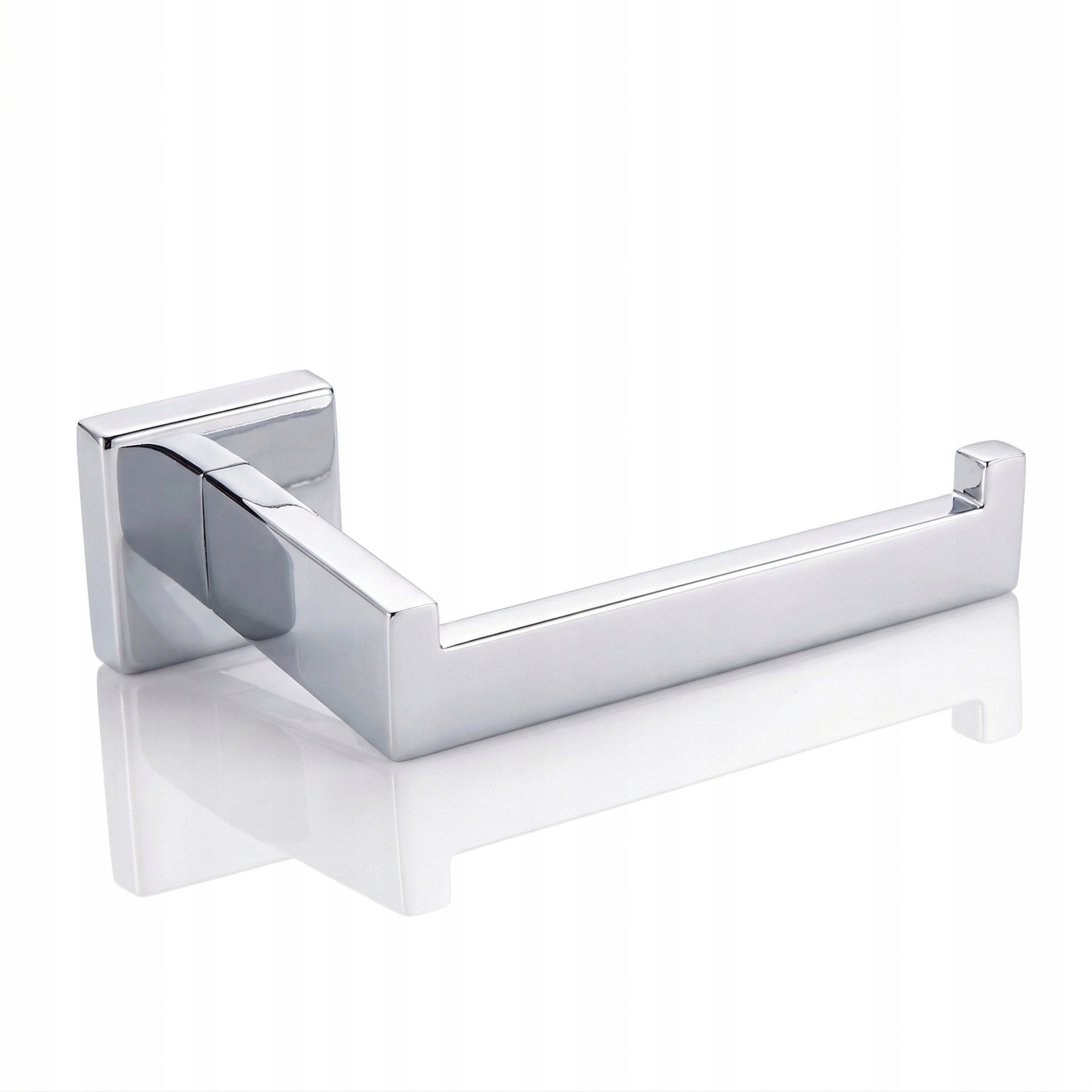 Toilet Paper Holder Chrome Bathroom Hanger Silver Wall Mounted