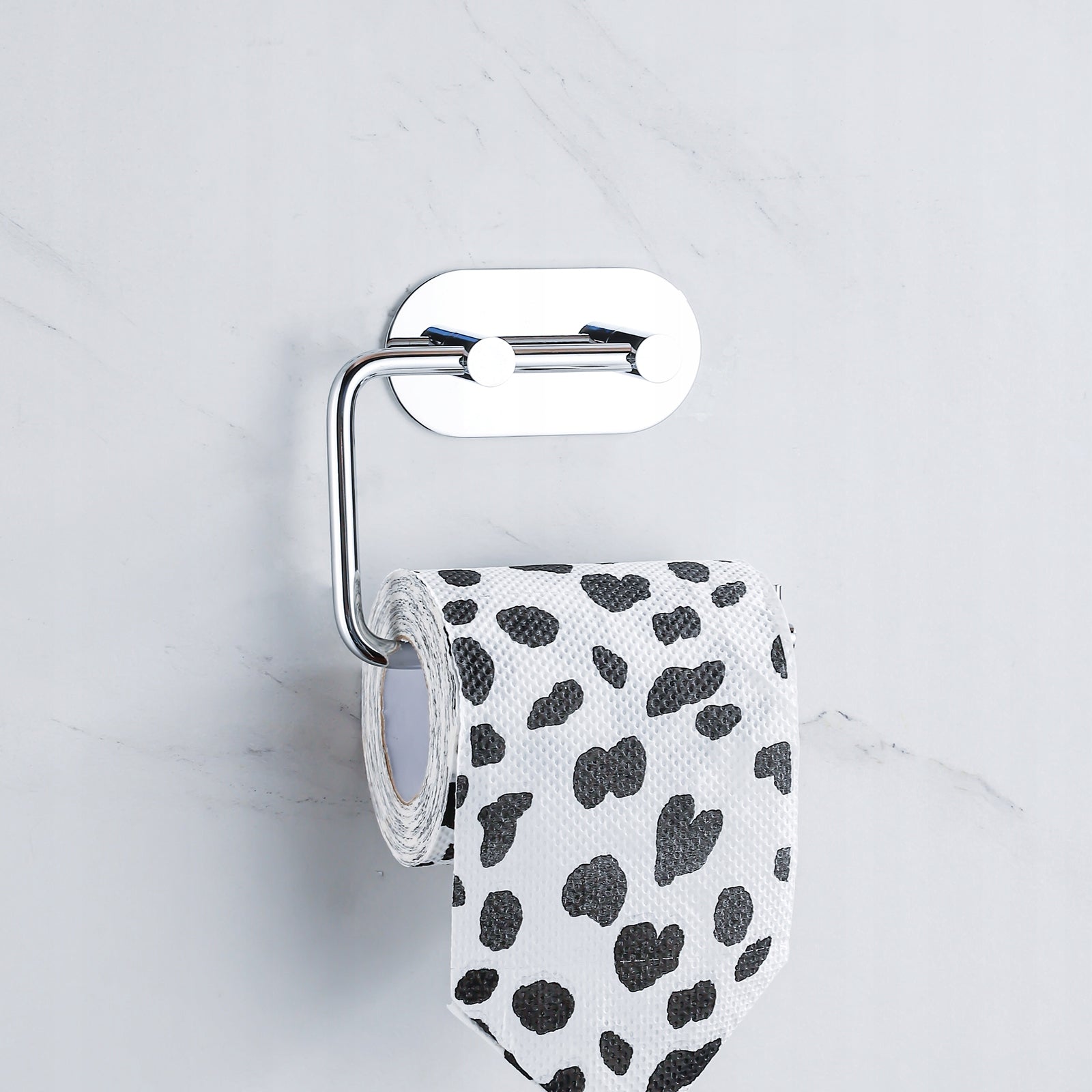 Toilet Paper Holder Chrome Self Adhesive Manufacturer code AS8619100