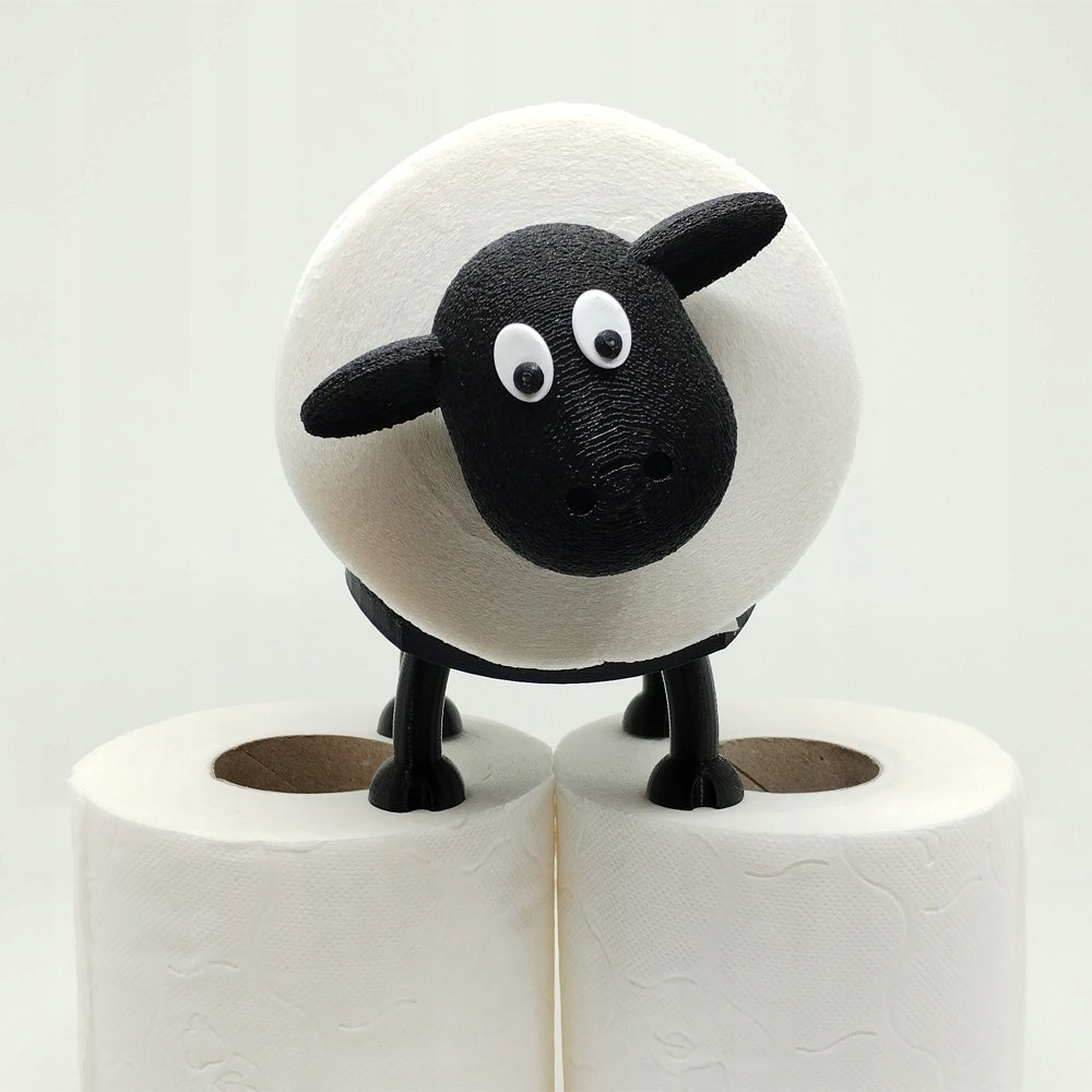 Toilet Paper Holder Stand Sheep for Bathroom Toilet