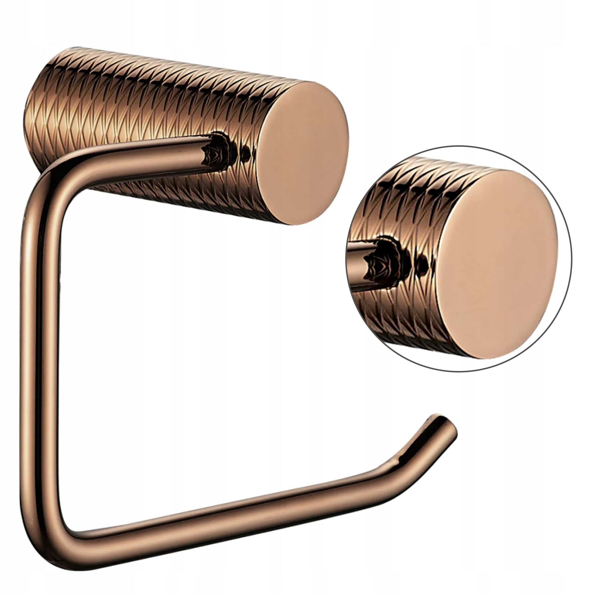 Toilet Paper Holder Wall Mounted Copper Brushed