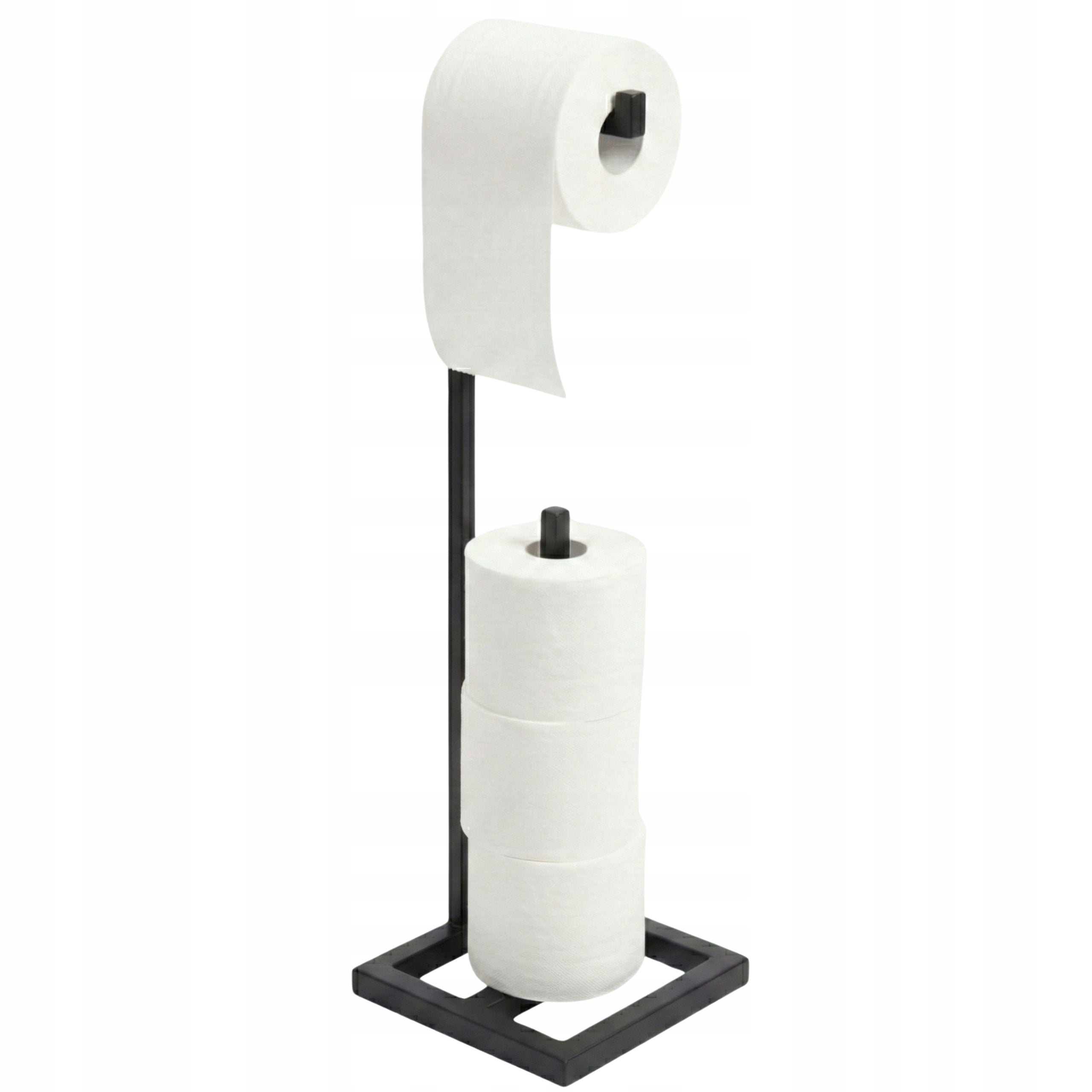 Toilet Paper Stand Loft Black Metal Industrial Polish Product Manufacturer code 76273