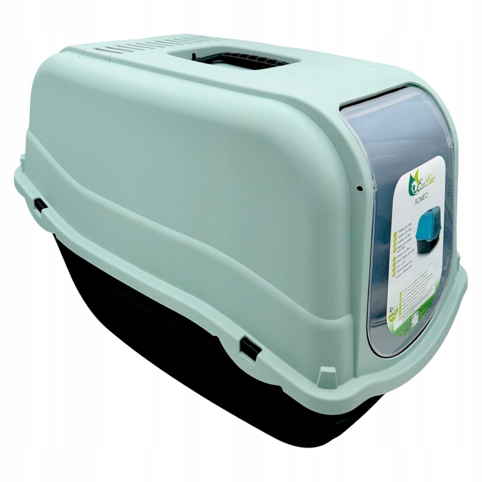 Toilet for Cat Romeo Indoor Cuvette with Doors Carbon Filter COLORS Model ROMEO