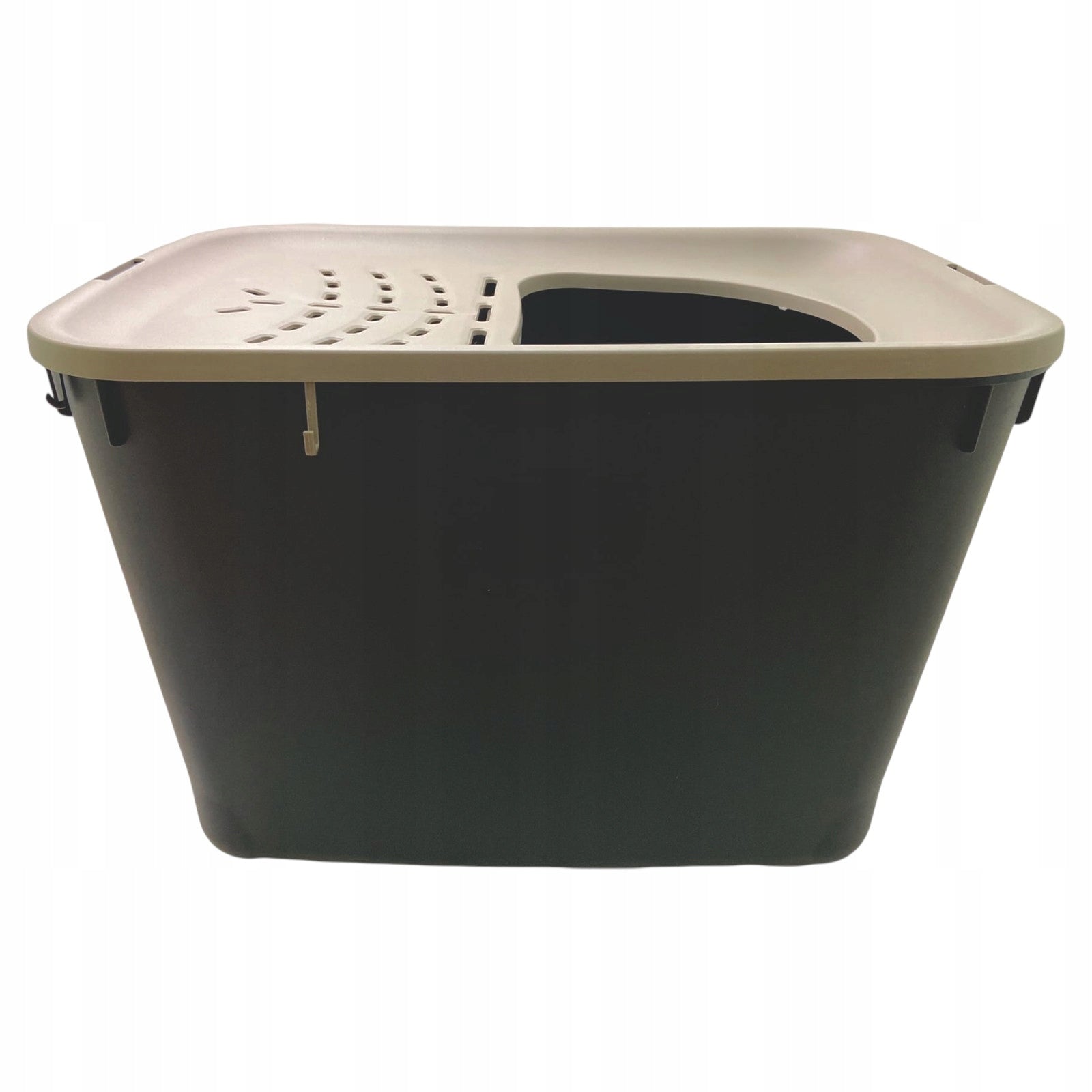 Toilet for cat Bergamo Micia litter box upper entrance beige LARGE HOP IN Color beige