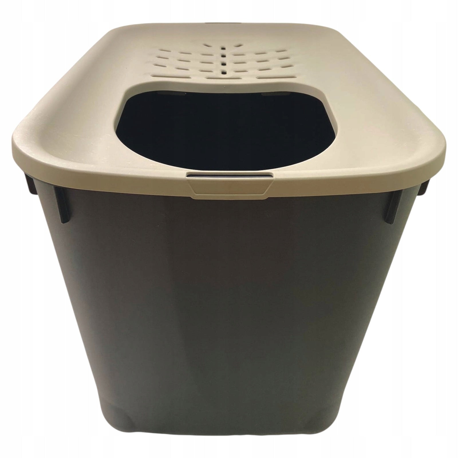 Toilet for cat Bergamo Micia litter box upper entrance beige LARGE HOP IN Trade name HOP IN MICIA BEŻOWA