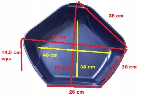 Toilet litter box covered with corner filter CORNER for cat for litter + spatula Model BK-16202