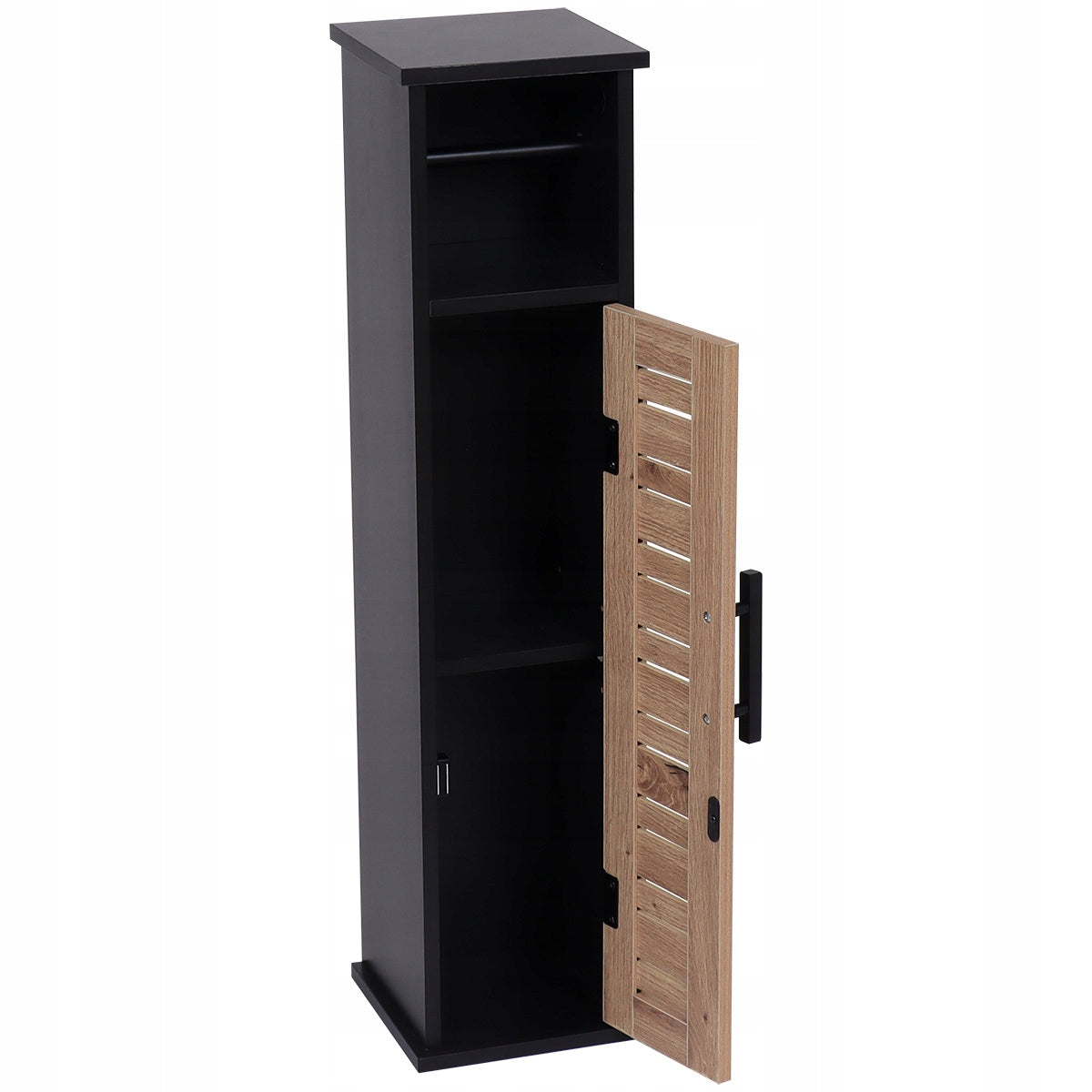 Toilet paper cabinet MDF brown Bergen LOFT bathroom roomy fashionable Packaging status original