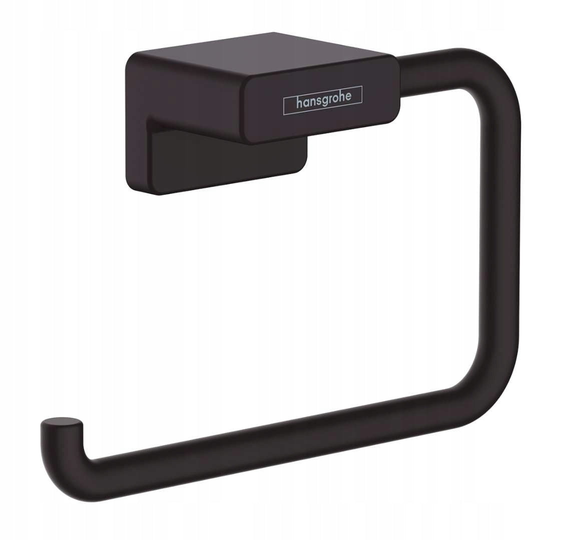 Toilet paper holder, black mat