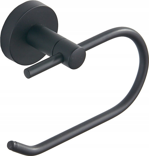 Toilet paper holder hanger Mexen Remo wall black