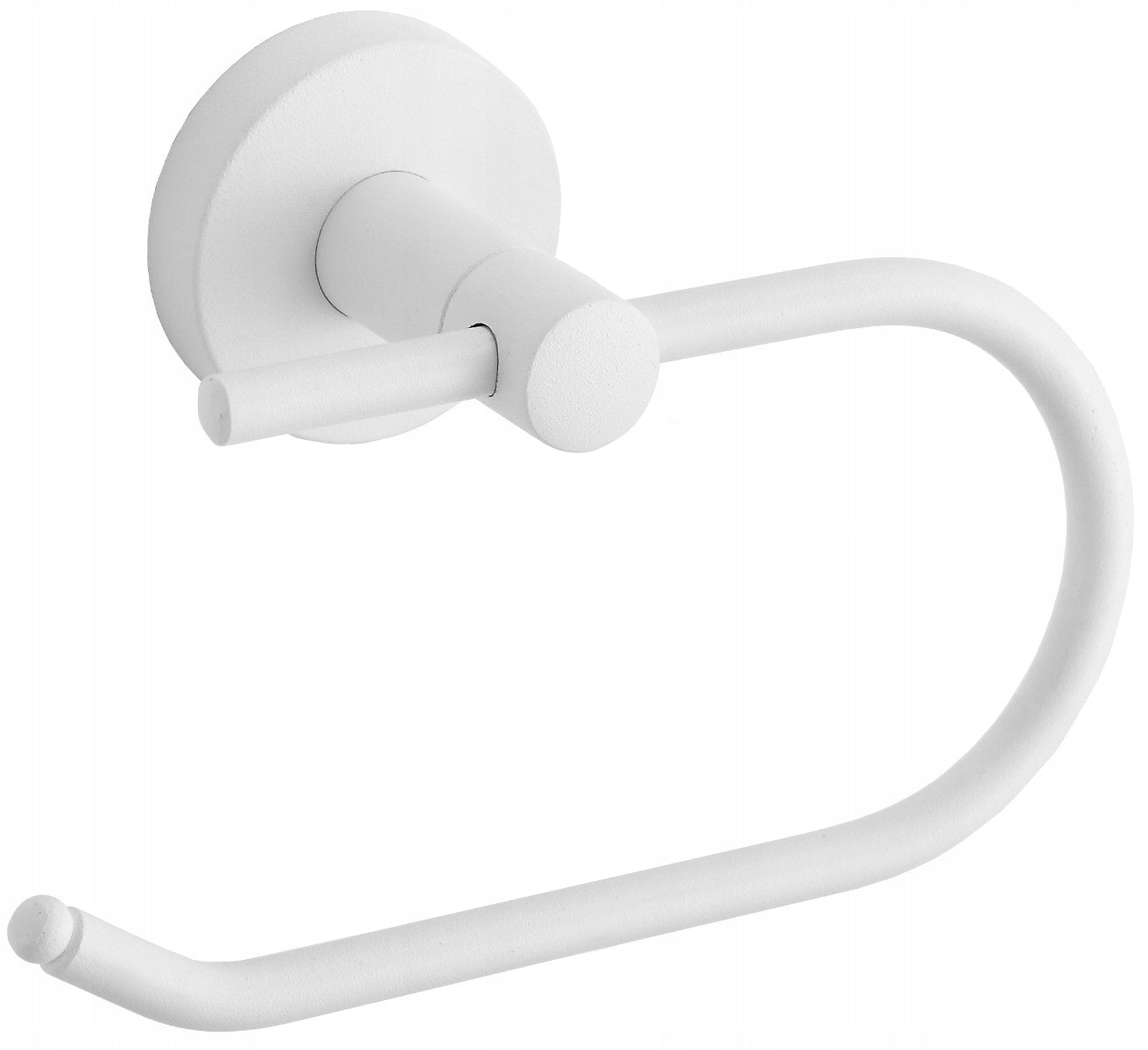 Toilet paper holder hanger Mexen Remo wall white