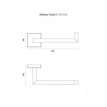 Toilet roll holder Oltens chrome EAN (GTIN) 5903003001515