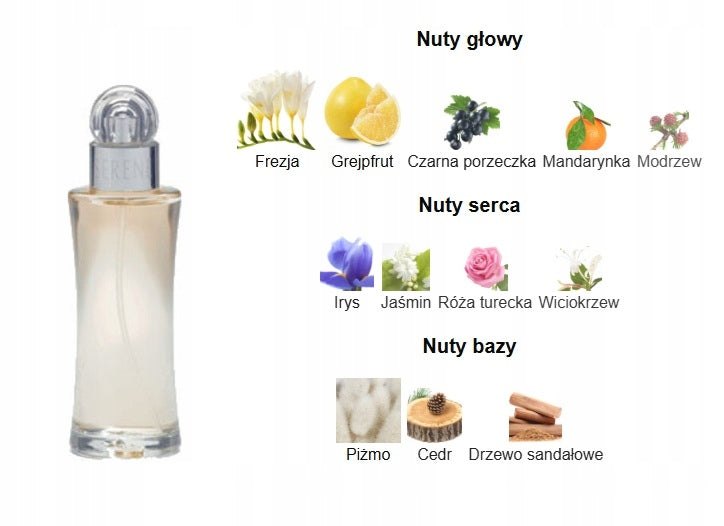 Toilet water Serene Oriflame 30ml Packaging status original