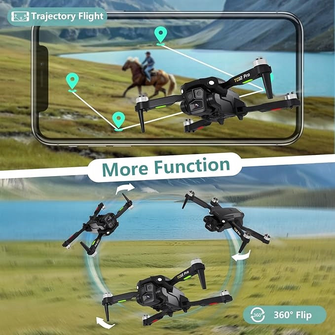 Toladrone TD12Pro Drone with 1080p Camera, Brushless FPV, Foldable Manufacturer code 402n22