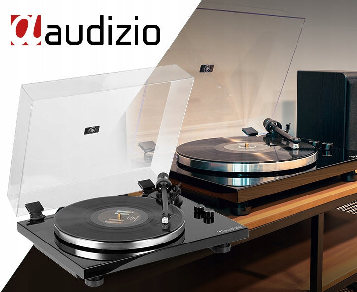 Toledo Premium Audizio turntable with Audio Technica/ BT RCA/ black cartridge Packaging status original