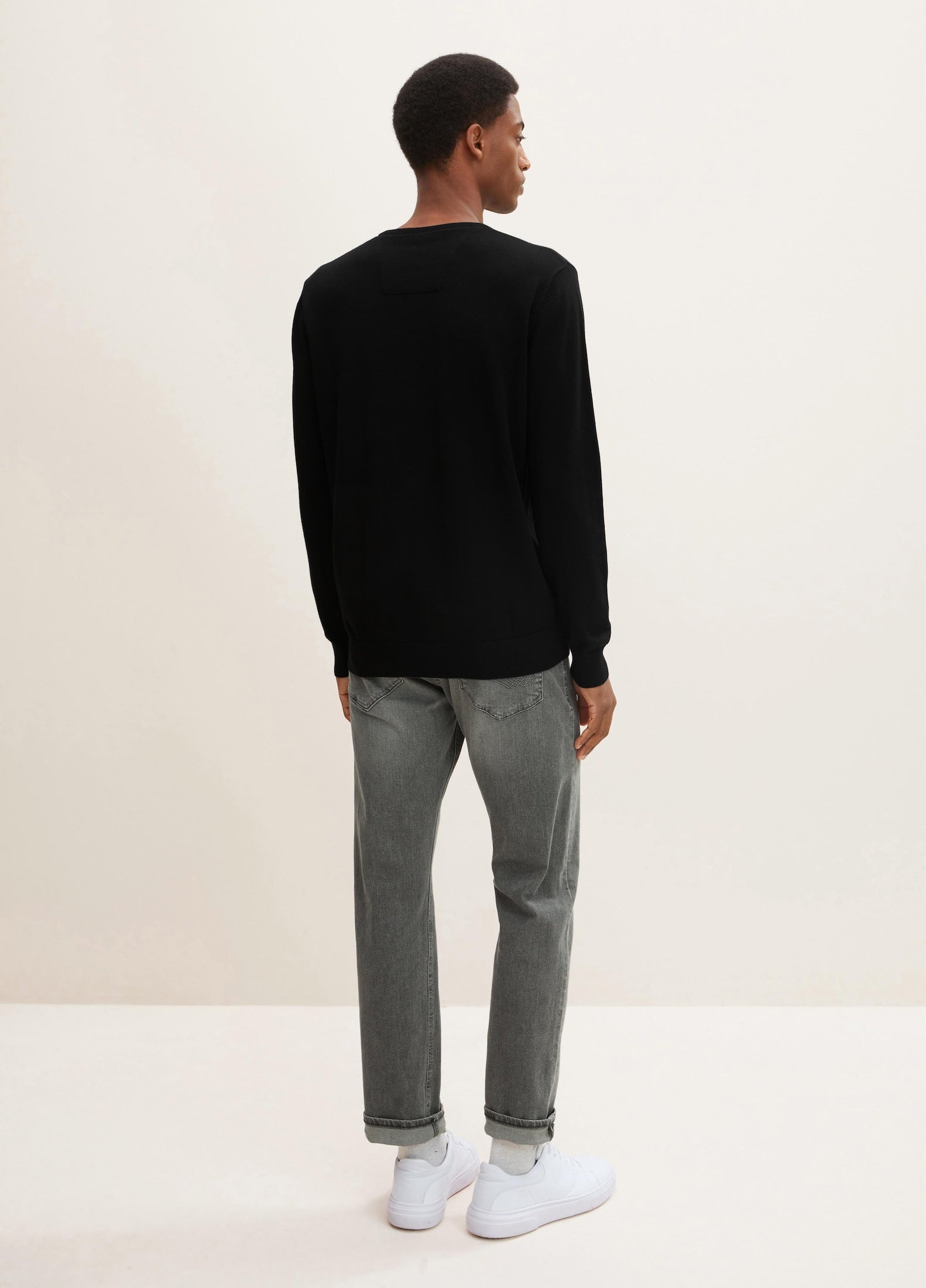 Pullover für Herren, schwarz 
