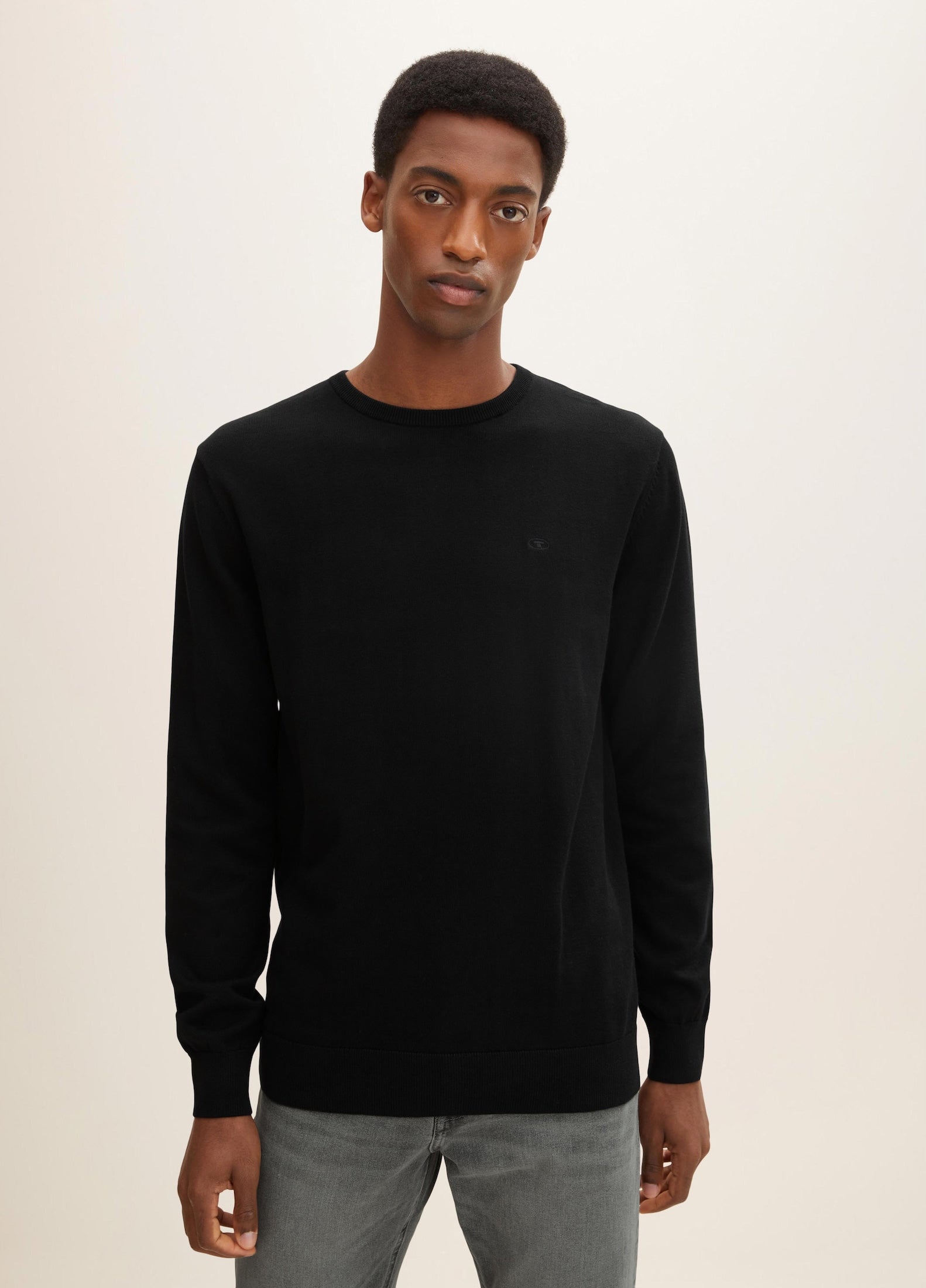 Pullover für Herren, schwarz 