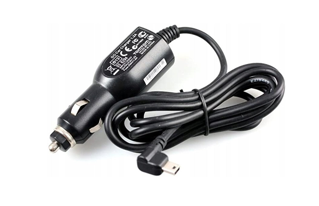 TomTom Go Car Charger 1.2A MiniUSB ORIGINAL CAR CHARGER EAN (GTIN) 0067844343359