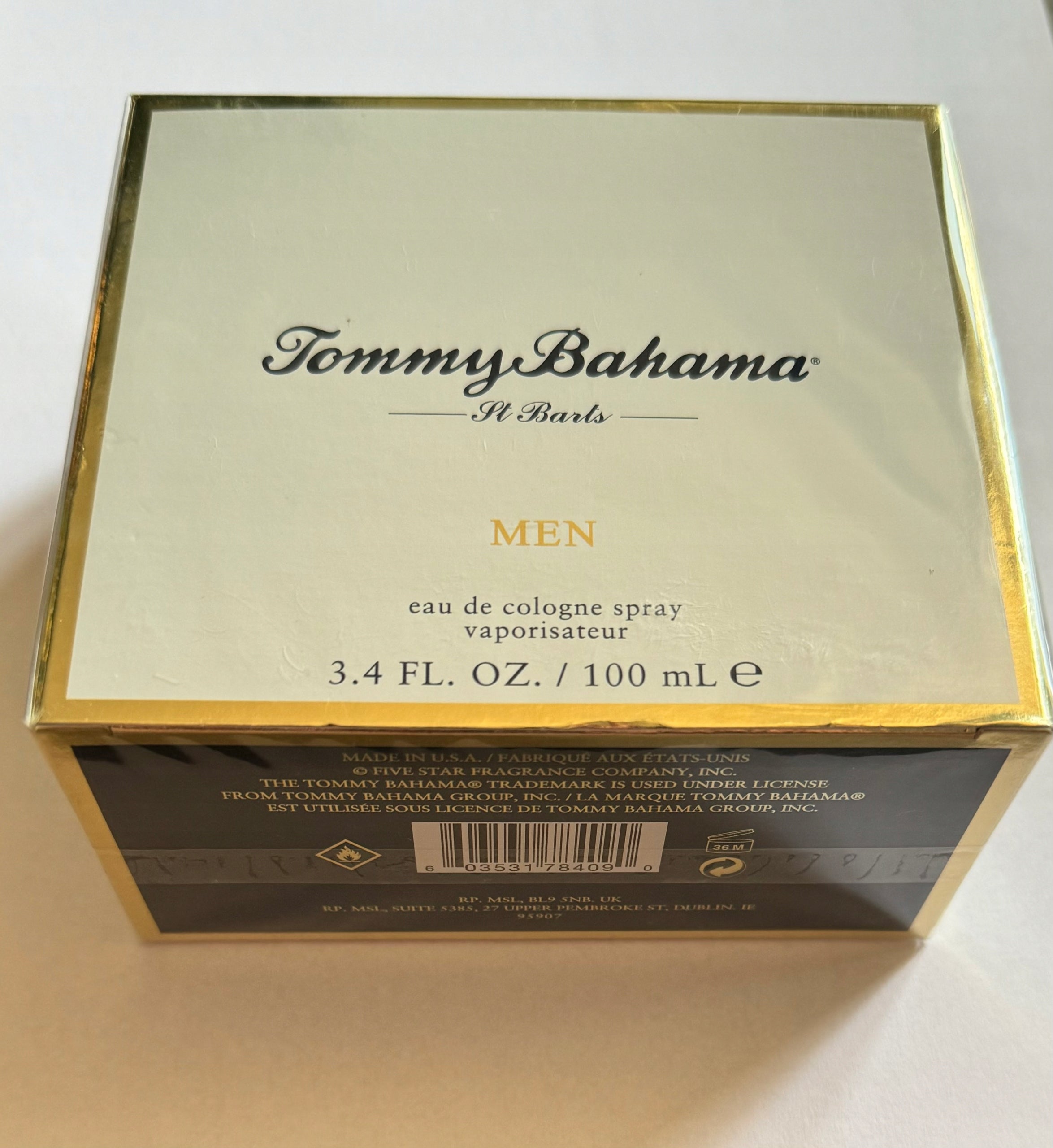 Tommy Bahama - St Barts Edc Eau de Cologne 100Ml 3.4Oz Original Brand Tommy Bahama