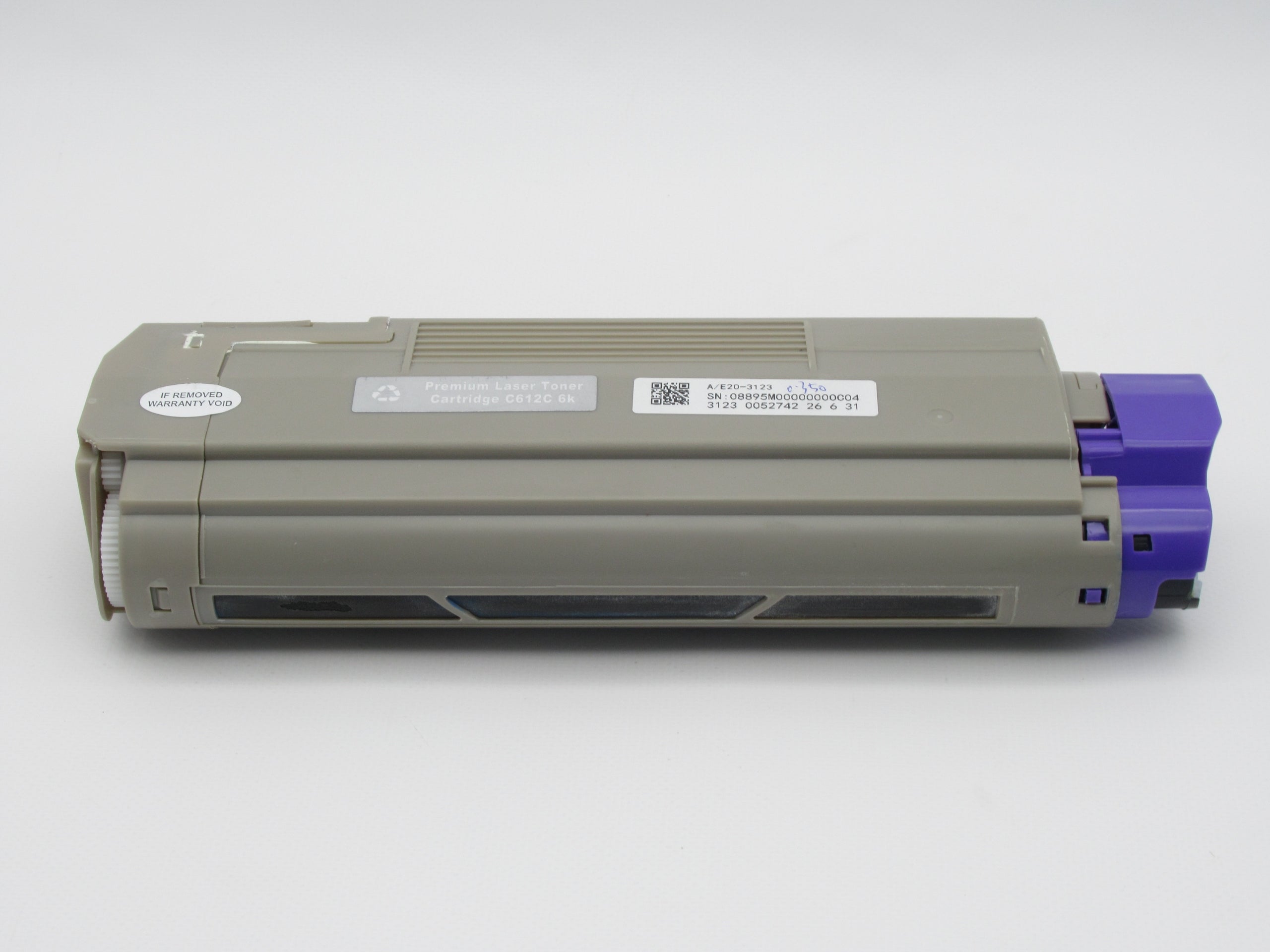 Toner 46507507 replacement for OKI C612DN C612N C 612 DN C 612 N 6K pages Manufacturer code CYAN / C 612 DN / C 612 N / 46507507