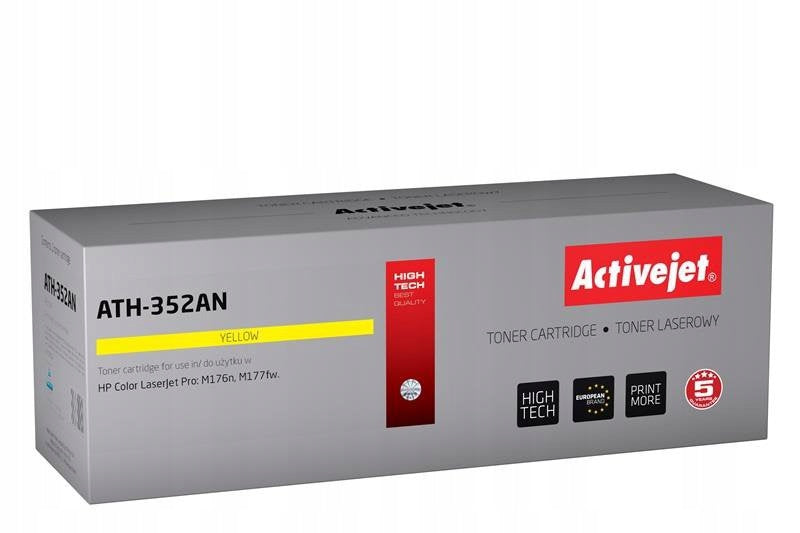 Toner ActiveJet ATH-352AN for HP Yellow (YELLOW) Replacement
