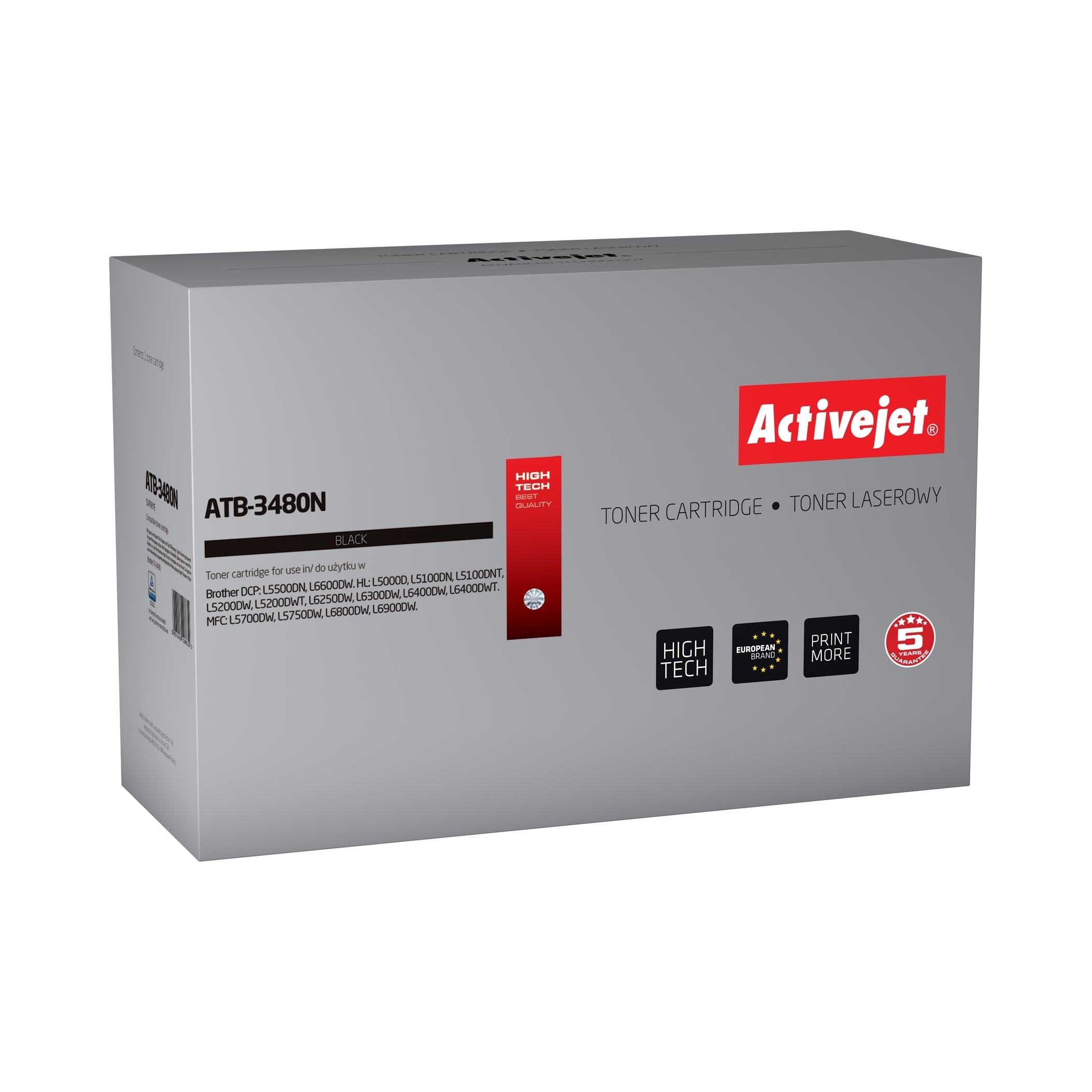 Toner ActiveJet for Brother ATB-3480N black (black)