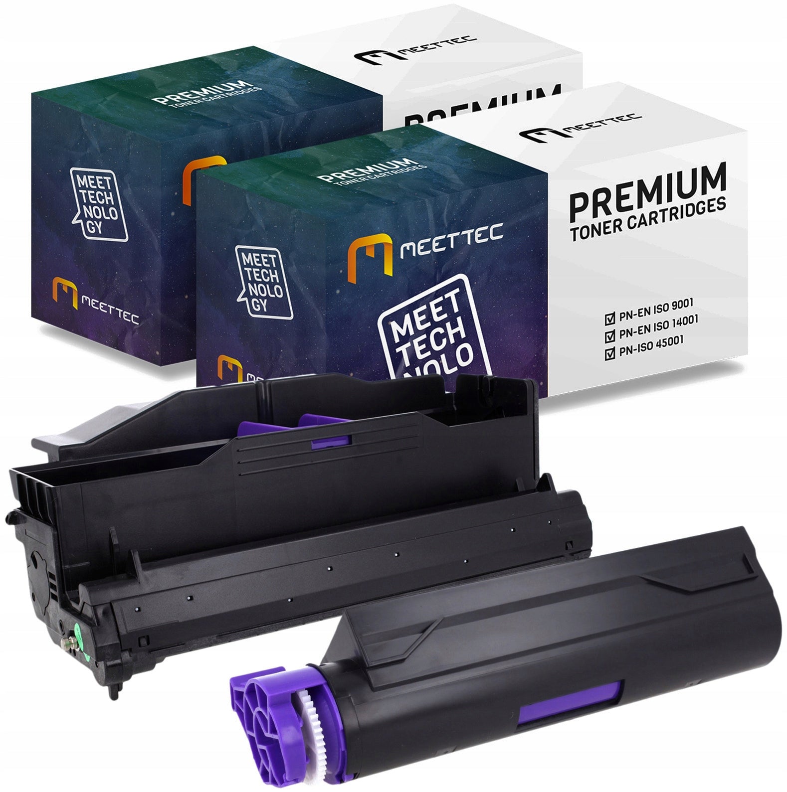 Toner B412 + drum B411DR for OKI B412 B432 B512 45807106 44574302 set Packaging status original
