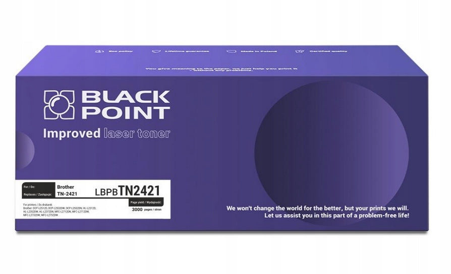 Toner Black Point LBPBTN2421 for Brother TN2421 black 3000str