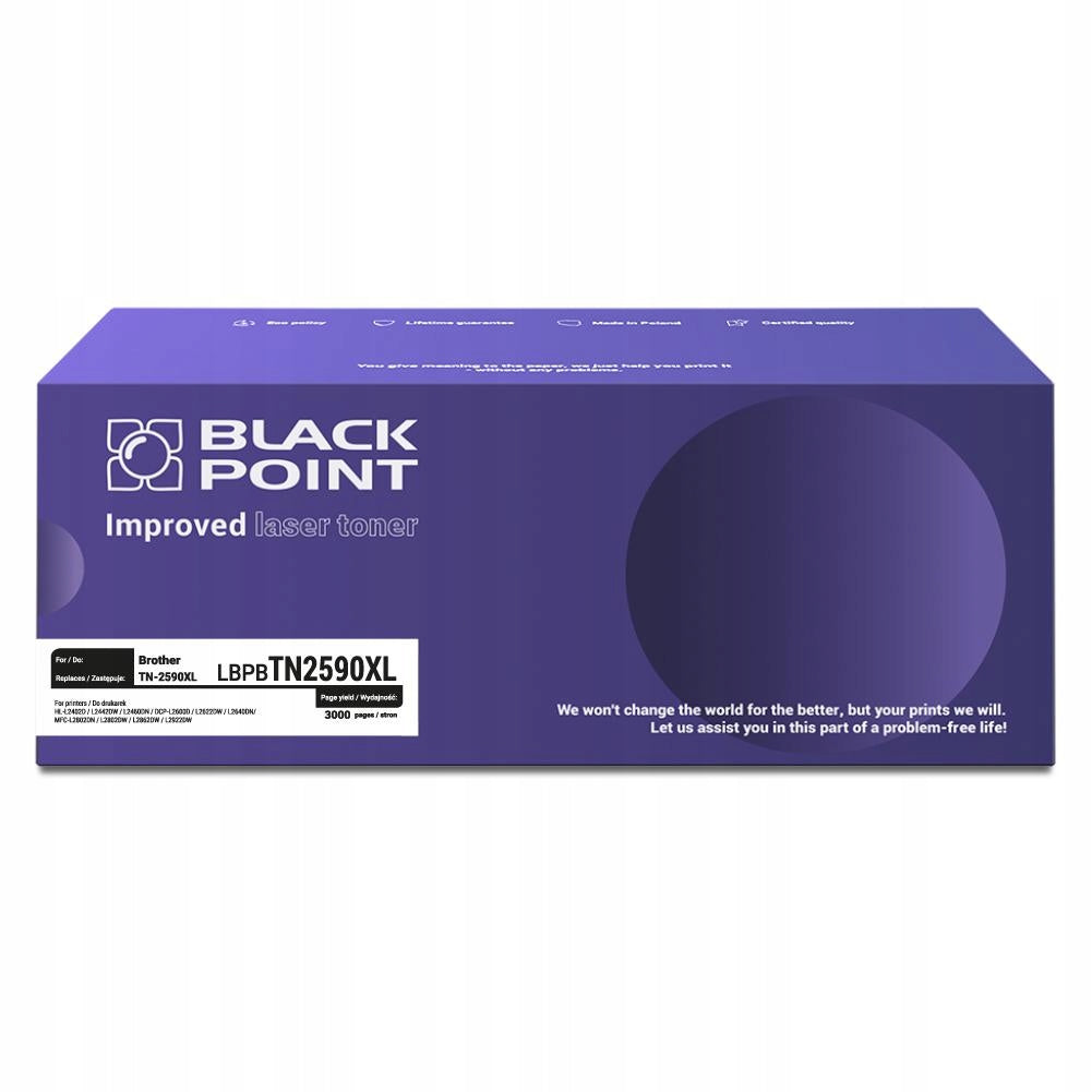 Toner Black Point LBPBTN2590XL for Brother TN2590XL 3000str black (black)