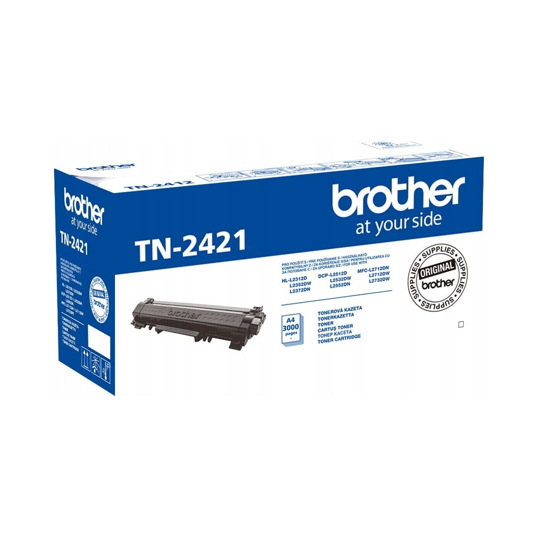 Toner Brother TN-2421 Original 3000 pages for DCP-L2512D DCP-L2532DW