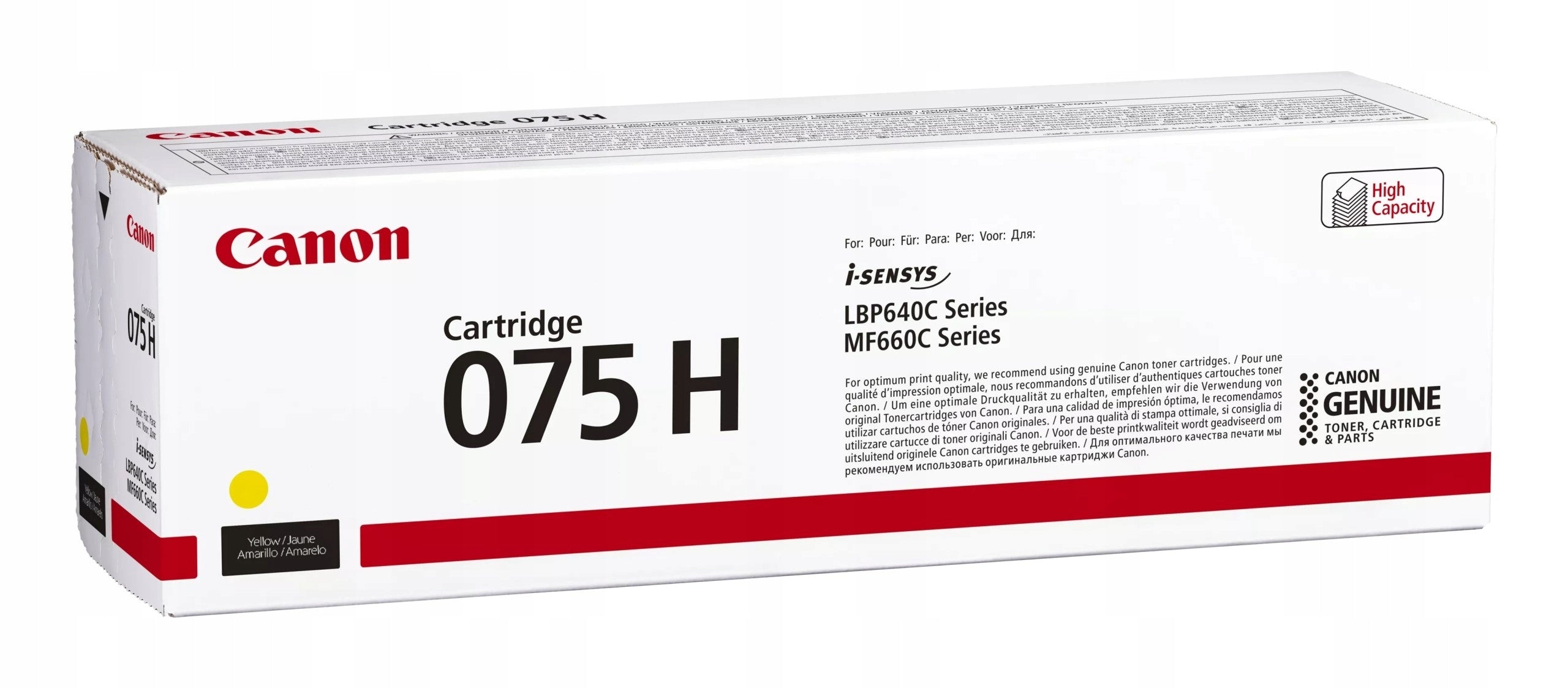 Toner Canon 075H 6366C002 yellow (yellow) Manufacturer Canon
