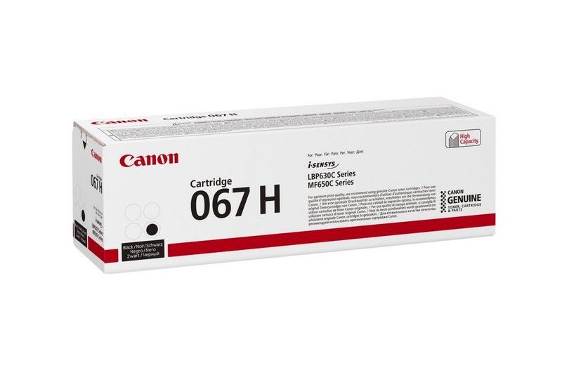 Toner Cartridge Canon 067H Black Original (5106C002)