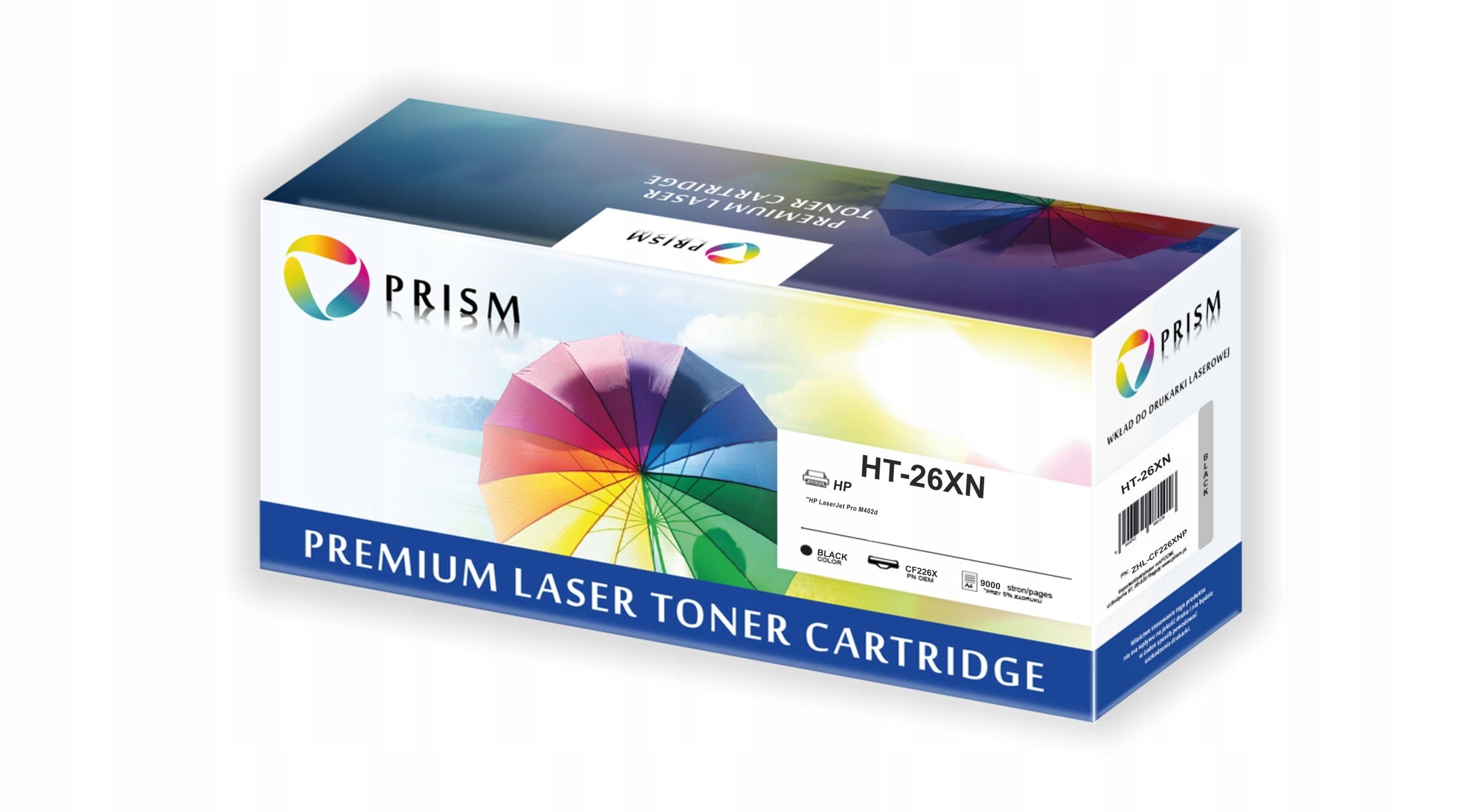 Toner Cartridge HP CF226X No. 26X CRG-052H for M426 M402 9K Prism