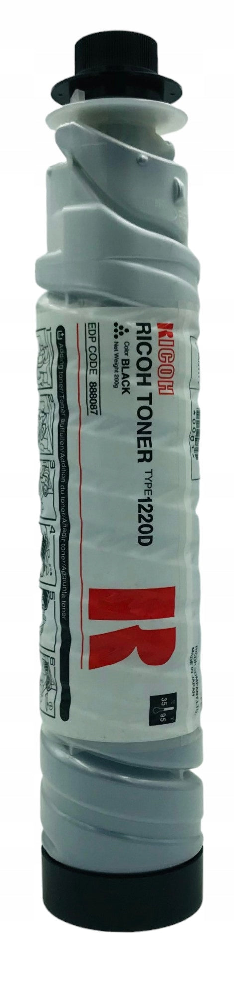 Toner Cartridge Ricoh 1220D (888087) (Black) Packaging status original