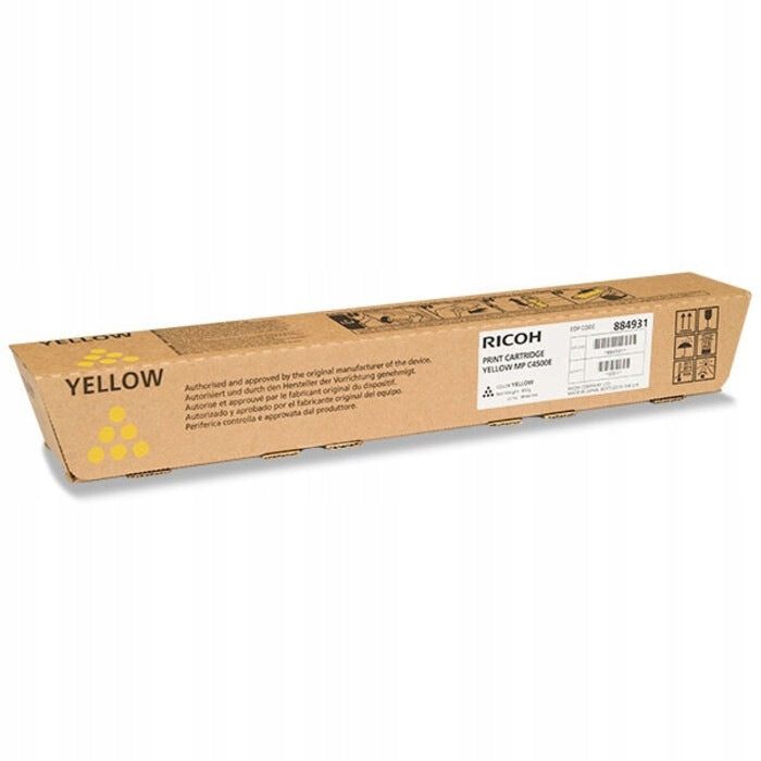 Toner Cartridge Ricoh MP C4500 (842035) yellow (yellow) 884631 Packaging status original