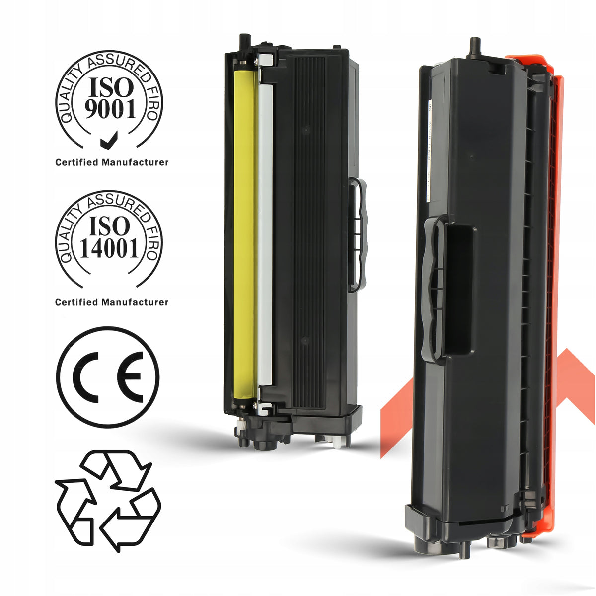 Toner Cartridge for Brother DCP-L8410 CDW, Yellow, TN-423Y Packaging status original