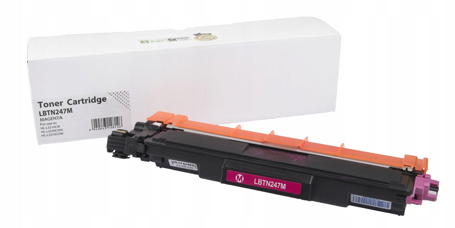 Toner Cartridge for Brother TN247 M DCP-L3550CDW MFC-L3770CDW (Magenta)