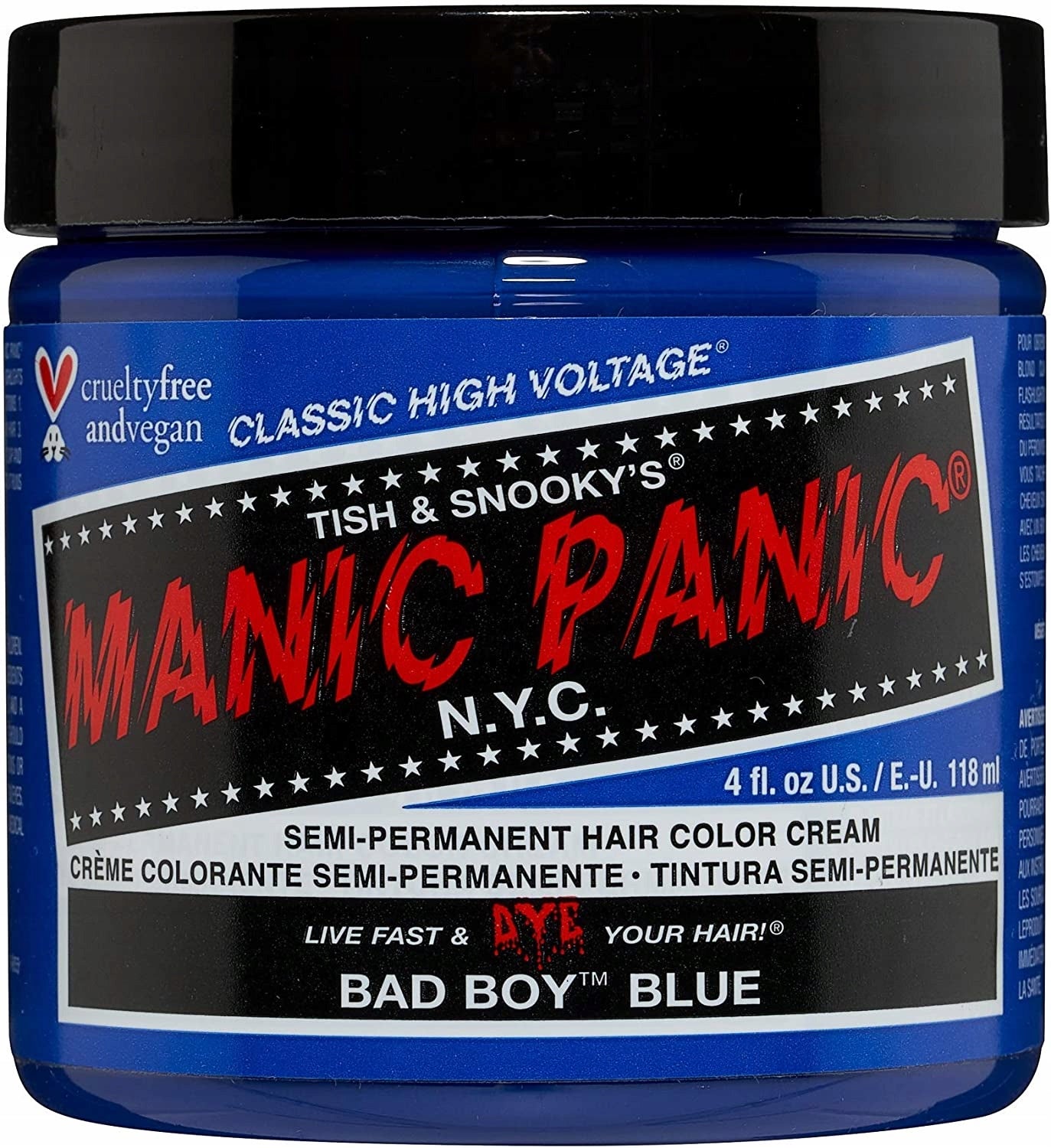 Haarfärbemittel Classic Manic Panic Bad Boy Blue, 118 ml 