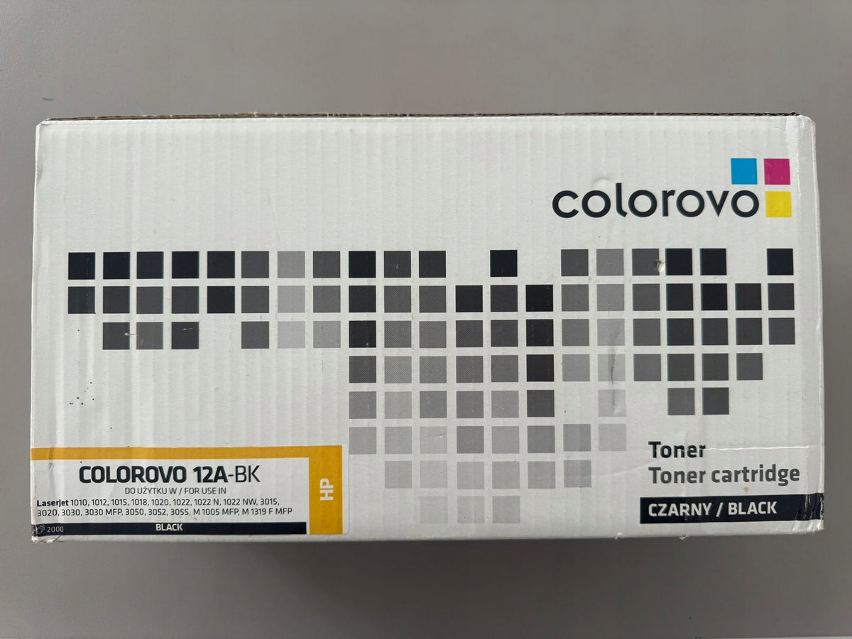Toner Colorovo 12A-BK black (black)