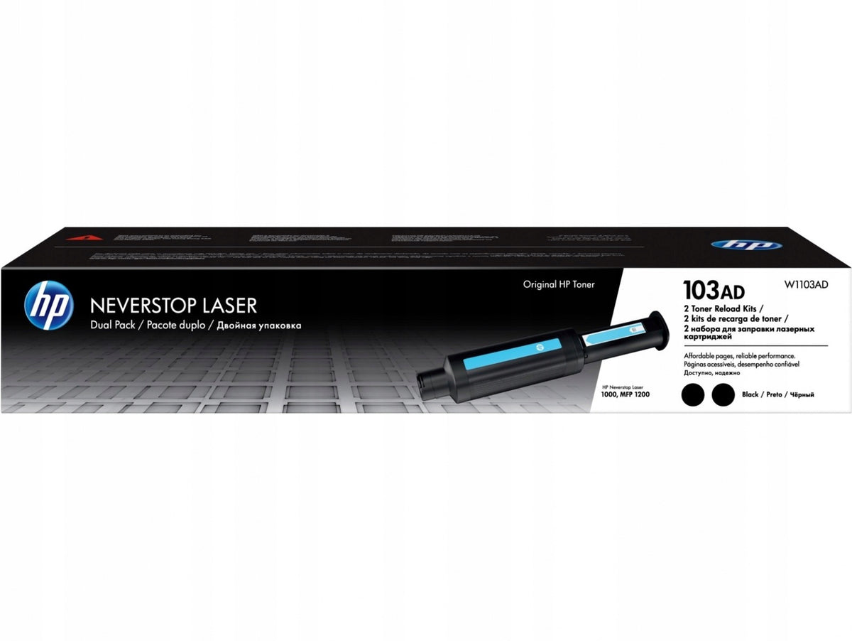 Toner HP 103A Neverstop Reload Kit W1103A two-pack
