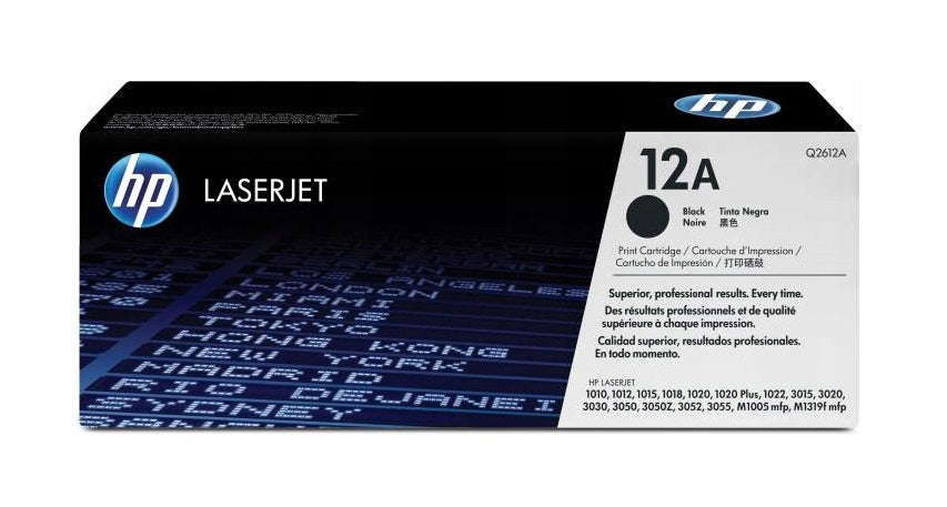 Toner HP 12A Q2612A 2 thousand K Original LaserJet 1010 1012 1015 1018 1020