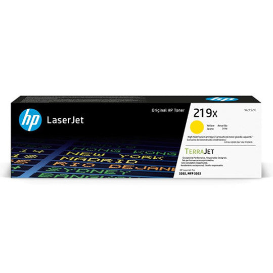 Toner HP 219X Toner Cartridge W2192X žlutá (yellow)