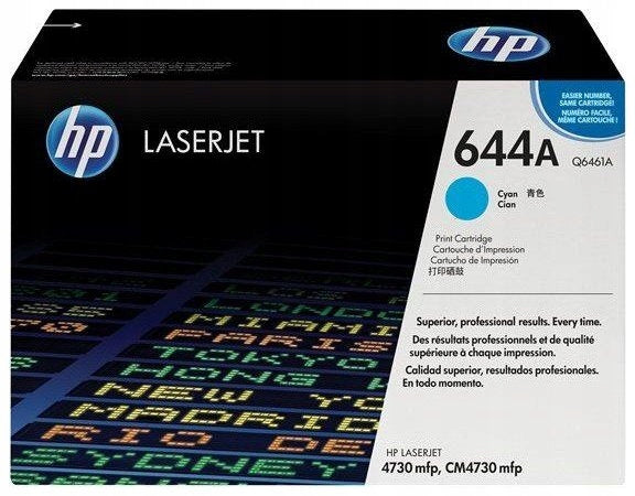 Toner HP 644A Q6461A modrý (cyan)