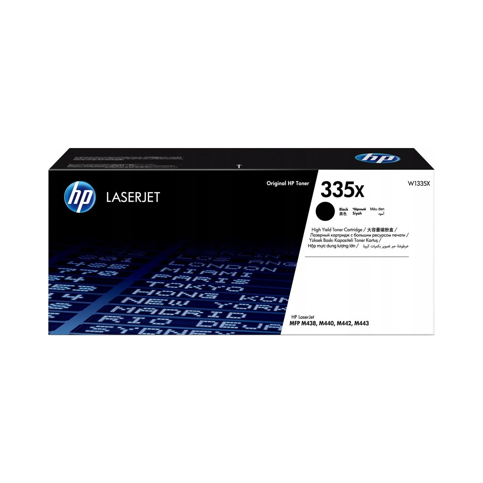 Toner HP black 335X W1335X 13700 p.