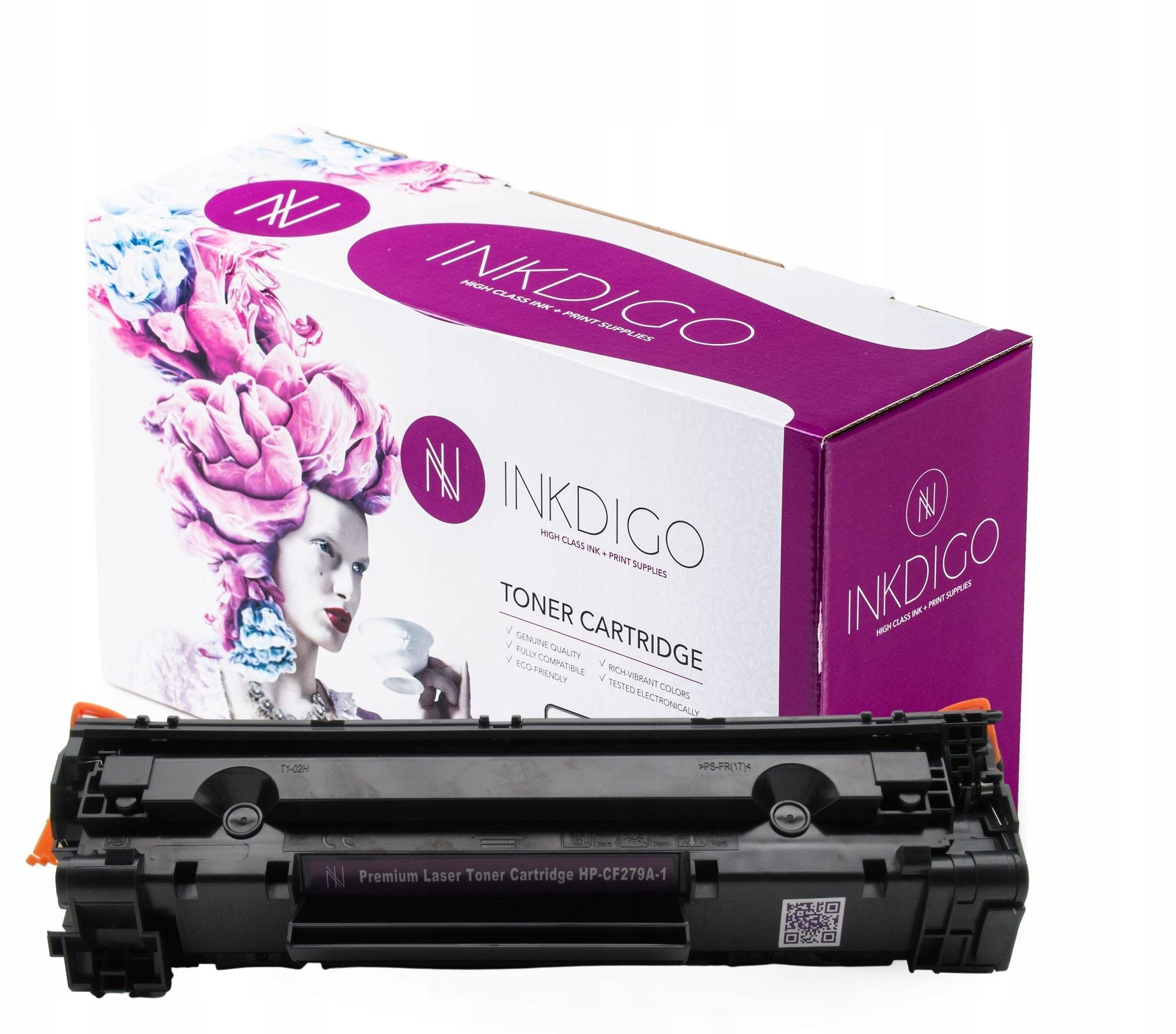 Toner Inkdigo HP-CF279A-1 black replacement HP 79A CF279A 1000 pages Manufacturer Inkdigo