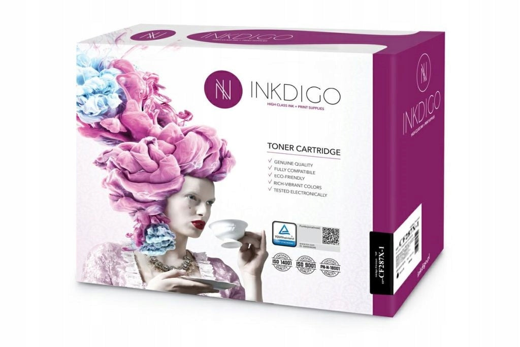 Toner Inkdigo for HP HP-CF287X-1 black M506 M506dn M501 M527 Manufacturer Inkdigo