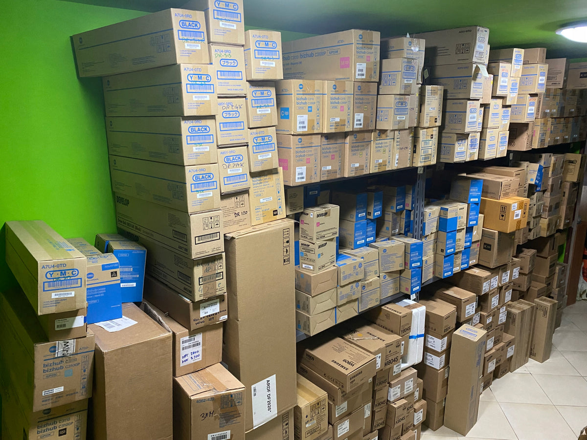 Toner Konica/Develop TN612C blue (cyan) Packaging status original