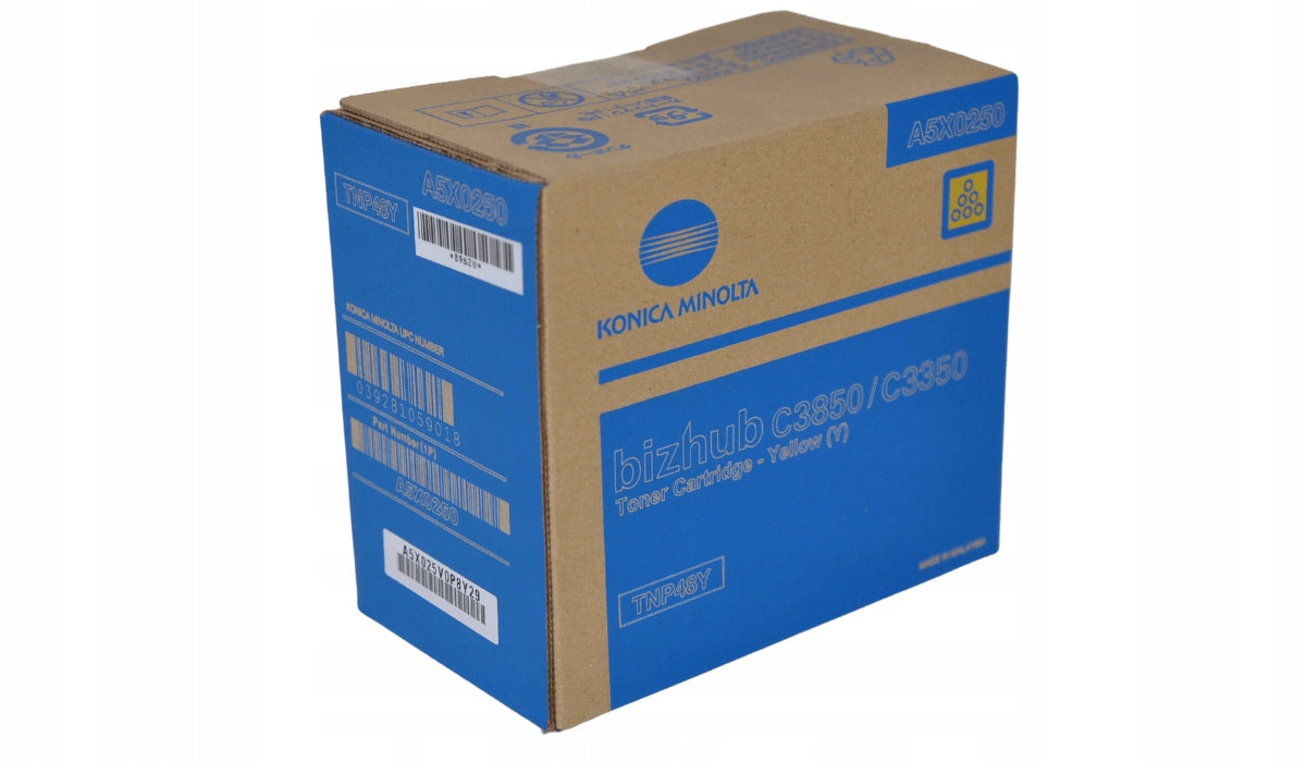 Toner Konica Minolta TNP-48 A5X0250 Y Original YELLOW C3350 C3850 C3850FS