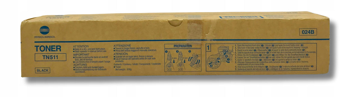 Toner Konica minolta 024B TN511 black (black)