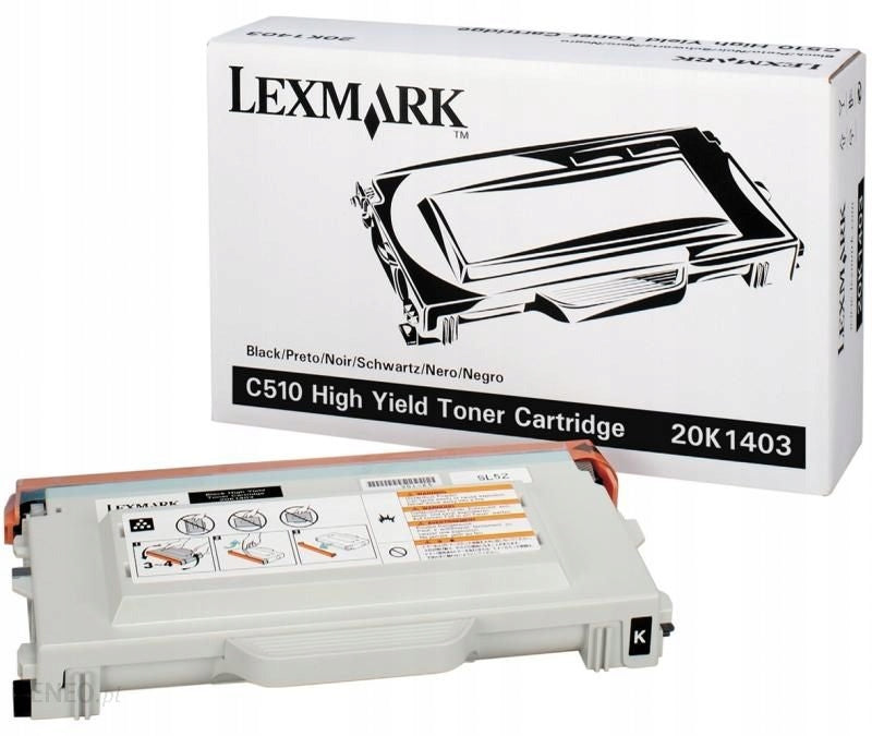 Toner Lexmark 20K1403 black (black) ORIGINAL