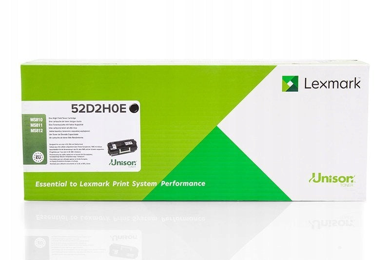 Toner Lexmark 522H 52D2H0E black (black) new open packaging Manufacturer code 52D2H0E