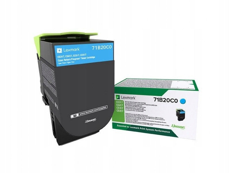 Toner Lexmark 71B20C0 blue (cyan)
